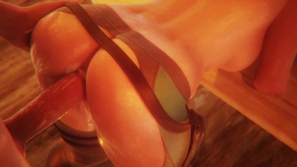 3D后入光滑水嫩的极品美臀